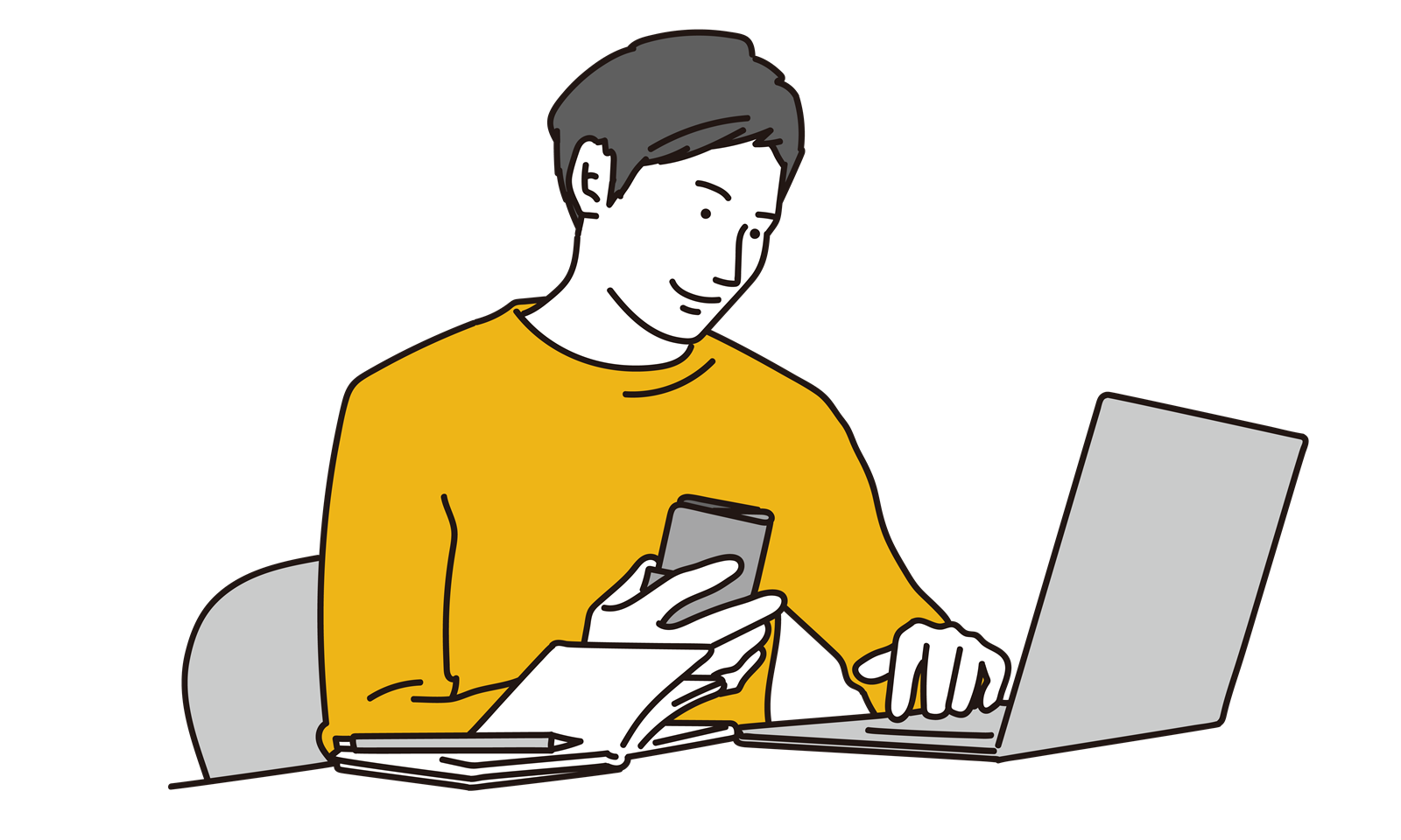 エンジニアの男性